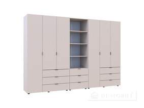 Dulap pentru haine "Gelar" 3 + 3DSP cu cutie creion