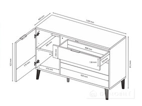 Komode "Olivia" 1f3SH