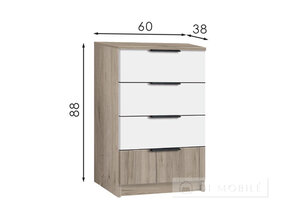 Комод "Комфорт" 4S