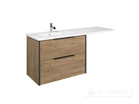 Тумба подвесная с крылом "Line Craft 80-A ADAM 140"