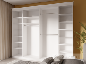 Cabinet coupe "Rome Venetiano" 2630 mm Seria W W WT White
