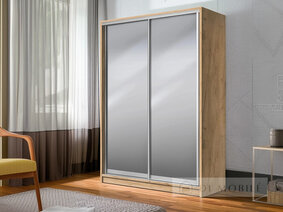 Dulap cu două uşi "E-Line" ShK 2.2 1400 mm cu rafturi