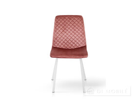 Стул "Некст" велюр пудровый