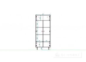 Шкаф 2-х дверный "Сканди"