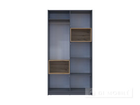 Dulap pentru haine cu nișă "Dale" 2 chipboard