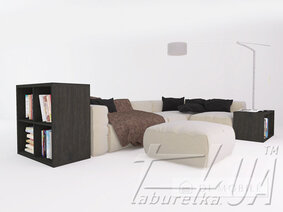 Sistem modular „Domino” stejar wenge