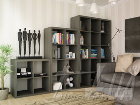 Sistem modular „Domino” stejar wenge