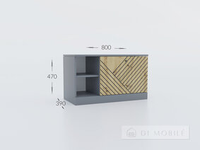 Тумба для обуви 1Д "Бристоль"
