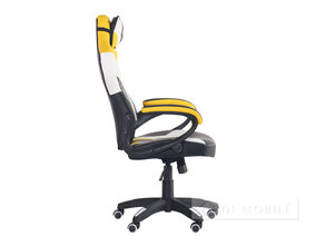 Fotoliu „VR Racer Dexter Jolt” (negru/galben)