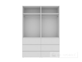 Шкаф распашный комбинированный №10 "Light"