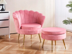 Кресло с пуфом "KJL214"