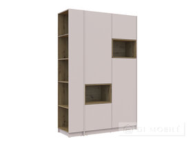 Cabinet de îmbrăcăminte cu nișă și raft "Dale" 2 chipboard