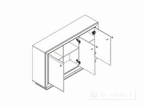 Комод  KOM3D  "Ларго Классик | Largo classic"
