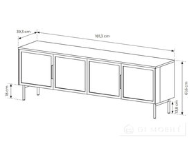 Tumba la TV "LUMI" 4D/181