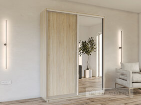 Dulap cu două uşi 1200 mm cu