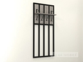 Вешалка "ЛВ Лофт" настенная с полкой