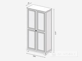 Modulul M-2 102 cm 2 usi Madrid