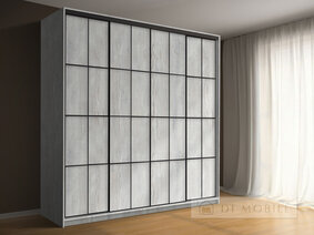 Garderoba "Alto / Alto" cu linii fatade 2500 mm