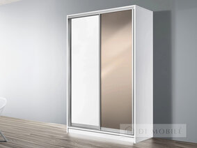 Dulap cu două uşi "E-Line" ShK 2.2 1300 mm cu rafturi