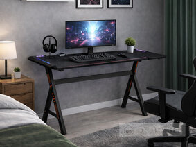 Masa Gamer Cyberton cu iluminare LED