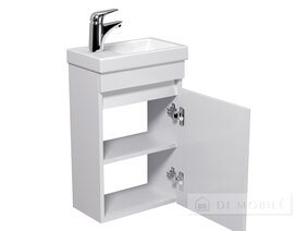 Dulăpior de baie cu lavoar „City White” (suspendat)
