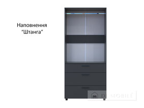 Шкаф распашный "Торн" 2 ДСП/3Ш