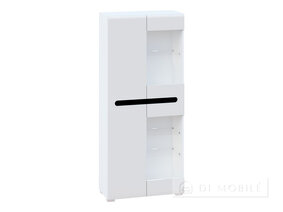 Шкаф-витрина "Бьянко" 2Д Ск