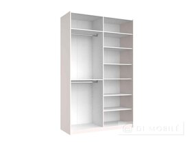 Шкаф-купе "Лори" 1,5х2,4м дверь глянец кашемир/зеркало