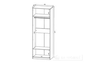 Dulap SZF2D80 Workspace