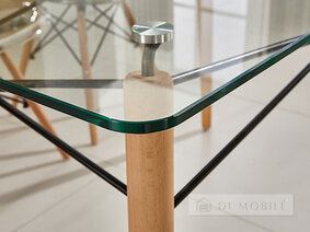 Стол обеденный "Эверест Glass"