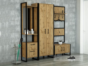 Вешалка настенная с полкой "Лофт"