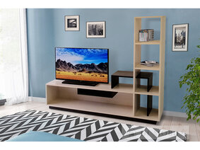 Витрина "ТВ-8" (дуб сонома/венге)