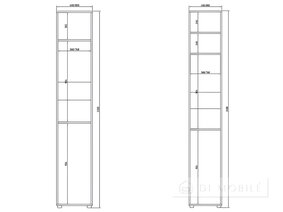 Modulul 2 "Spaţiu" lăţime 400