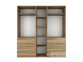 Шкаф распашный комбинированный №6 "Light"