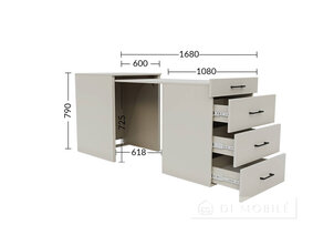 Стол-тумба трансформер "Space" №5