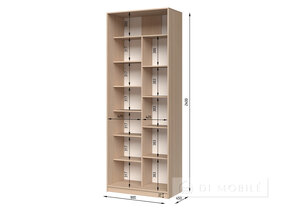 Шкаф-купе двухдверный "E-Line" ШК.1.2 900 мм