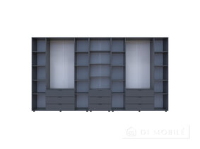 Шкаф для одежды "Гелар" 4+4ДСП с пеналом