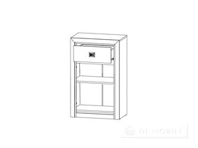 Comodă „KOM1D1S Koen 2”