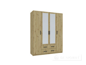 Шкаф 4Д 2Ш "Симпл"