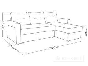 Угловой диван "Benefit 59 | Бенефит 59"