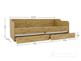 Кровать односпальная "Идея"