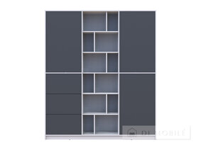 Шкаф распашный с ящиками "Морган"