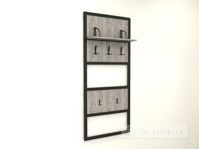 Вешалка настенная с полкой "Лофт"