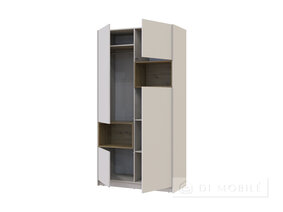 Dulap pentru haine cu nișă "Dale" 2 chipboard