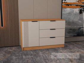 Комод "АРС" 3Ш1Д