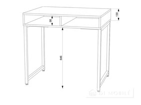 Loft SPL-3 computer office