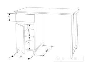 Computer Desk "Loft SPL-11"