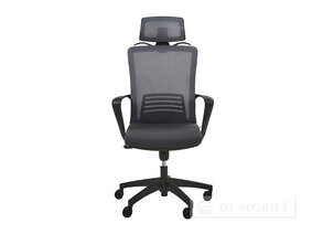 Scaun calculator "Ultra Stil Grid negru"