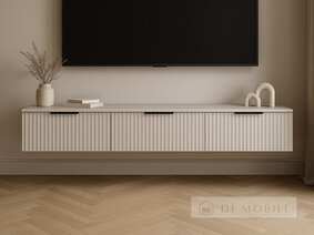 Тумба под телевизор ТВ1 с фрезеровкой