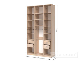 Cabinet pliant "SHR-6 ASH" 1400 mm